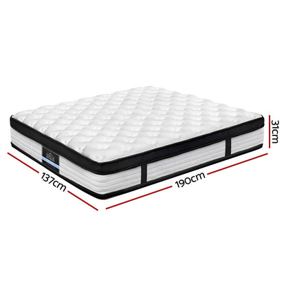 Double Bedding 31cm Mattress Euro Top