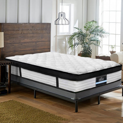 Single Bedding 31cm Mattress Euro Top