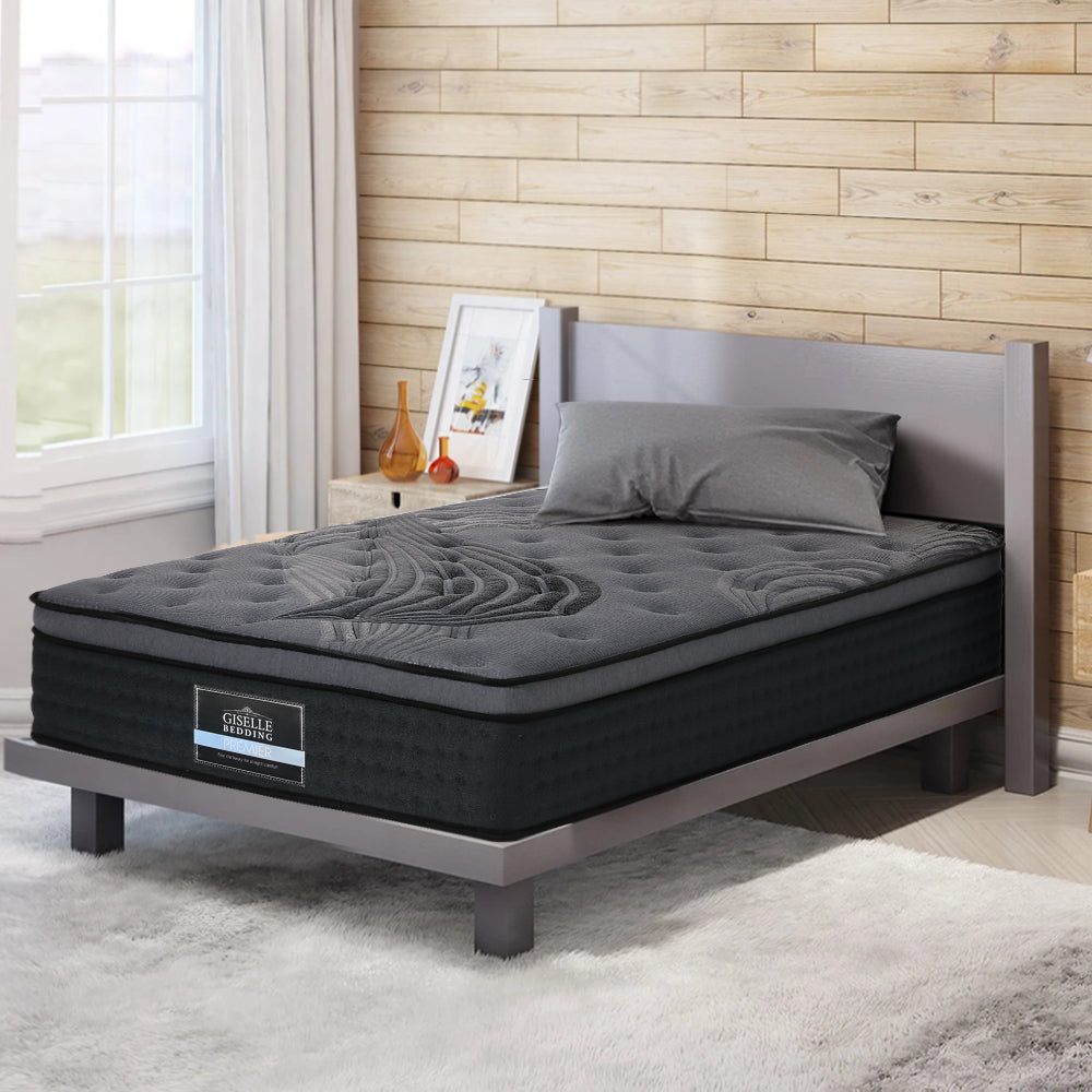 King Single Bedding 34cm Mattress Bamboo Cover