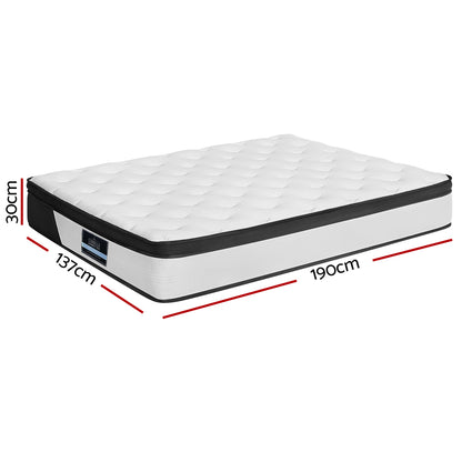 Double Bedding 30cm Mattress Euro Top