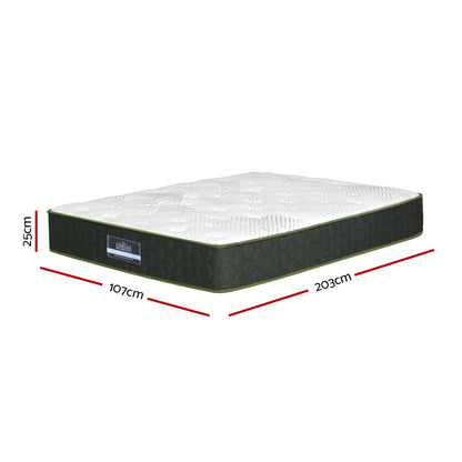King Single Bedding 25cm Mattress Green Tea Foam