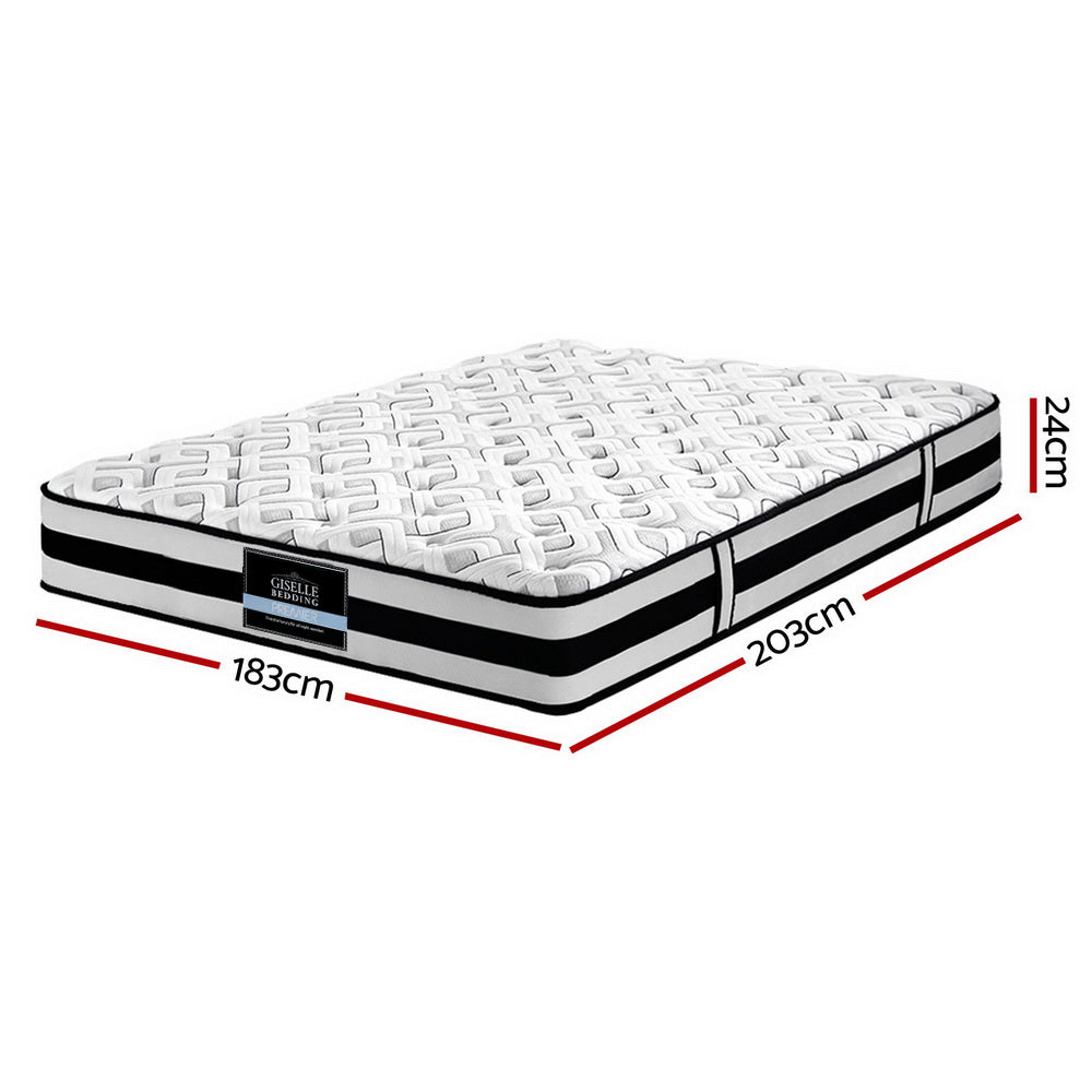 King Bedding 24cm Mattress Super Firm