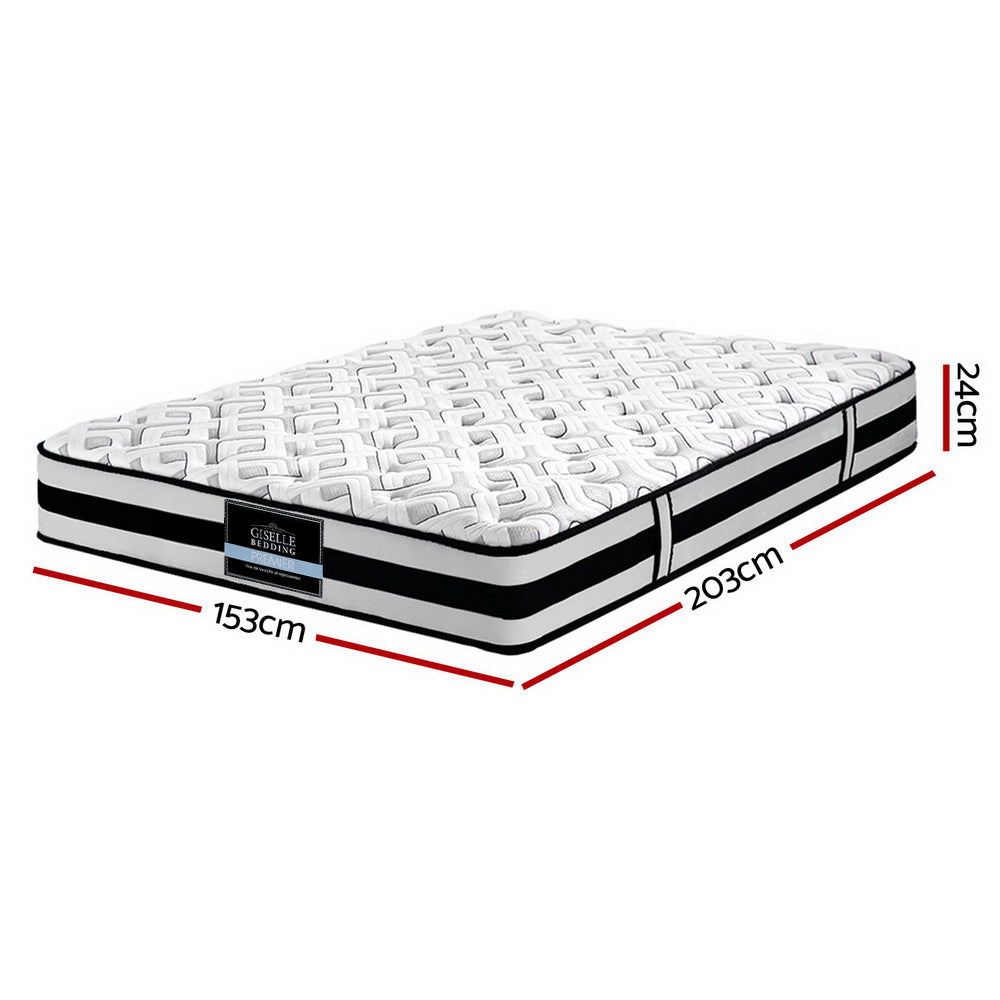 Queen Bedding 24cm Mattress Super Firm