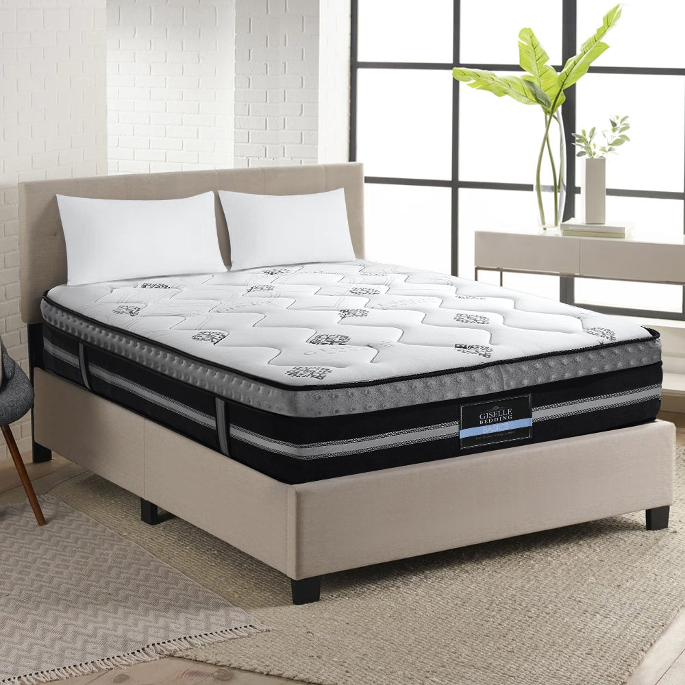 King Bedding Galaxy Euro Top Cool Gel Pocket Spring Mattress 35cm Thick