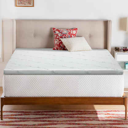 Queen Bedding Memory Foam Mattress Topper Cool Gel 5cm