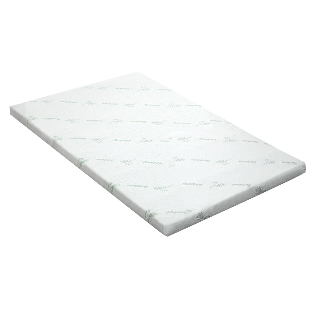 Single Bedding Memory Foam Mattress Topper Cool Gel 5cm
