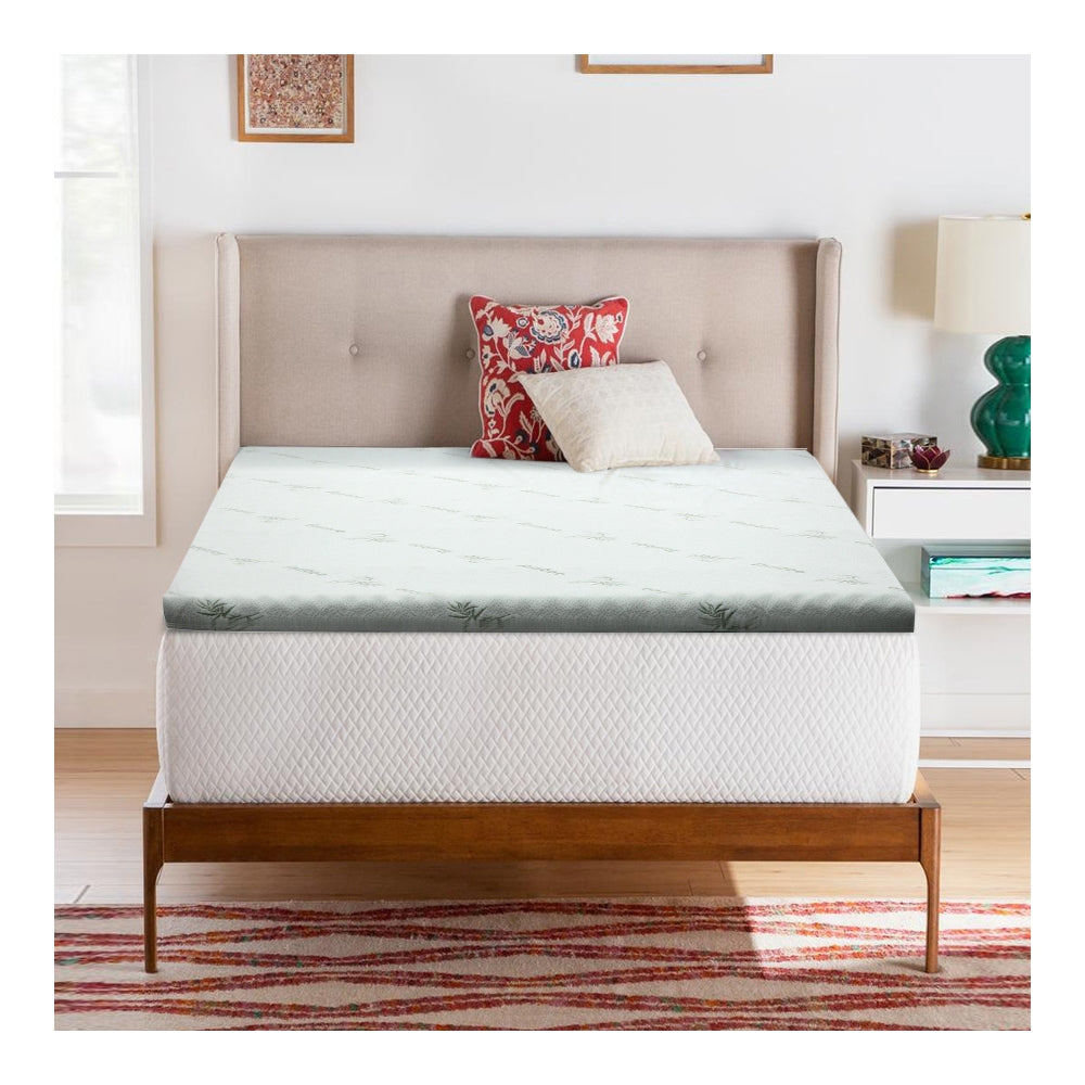 Single Bedding Memory Foam Mattress Topper Cool Gel 8cm