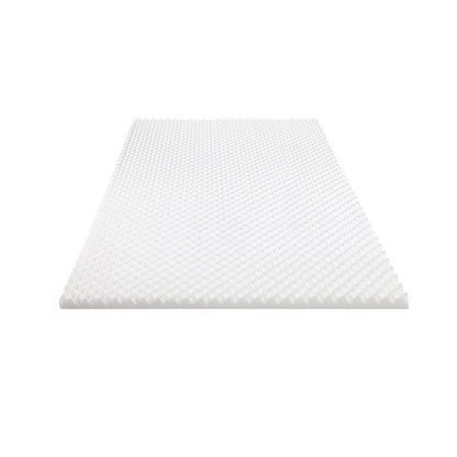Queen Bedding Memory Foam Mattress Topper Egg Crate 5cm
