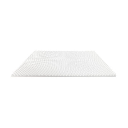 Queen Bedding Memory Foam Mattress Topper Egg Crate 5cm