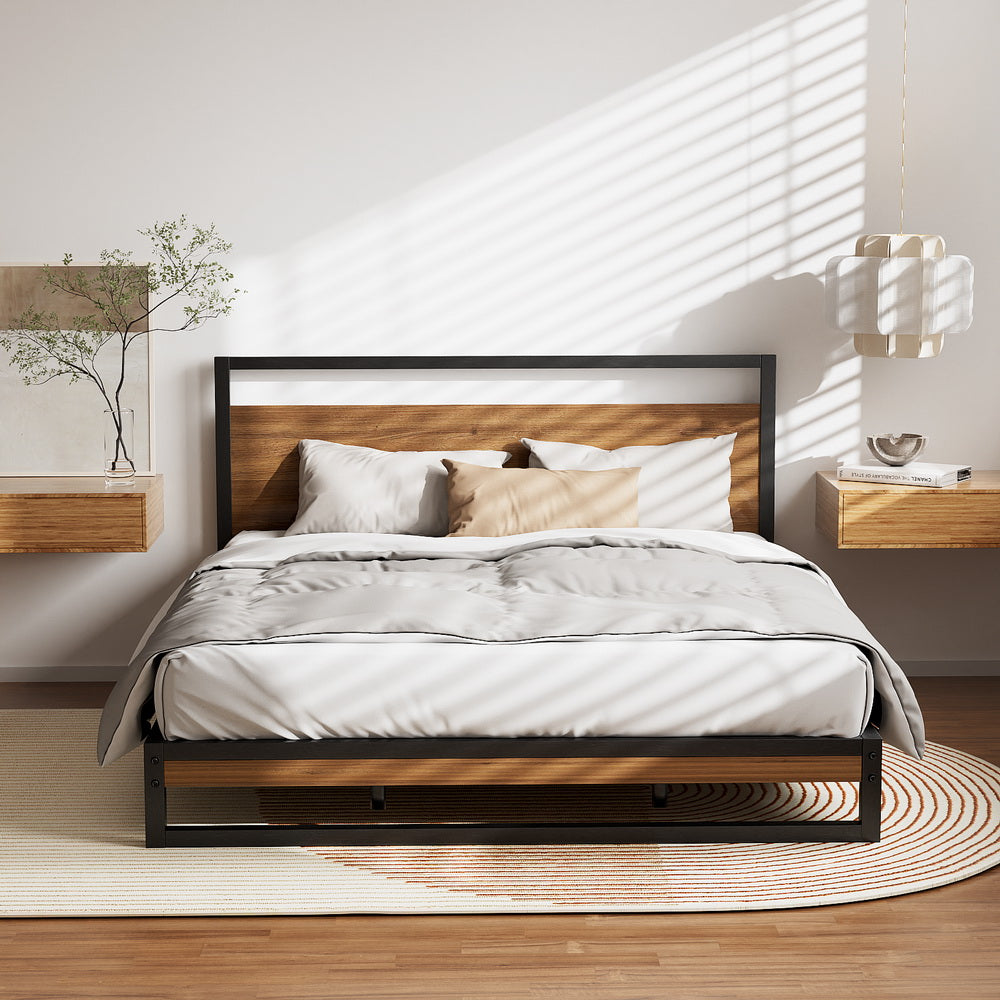 Bed Frame Queen Size Metal Bed Frame DANE