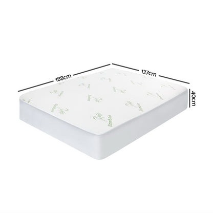 Double Bedding Mattress Protector Bamboo