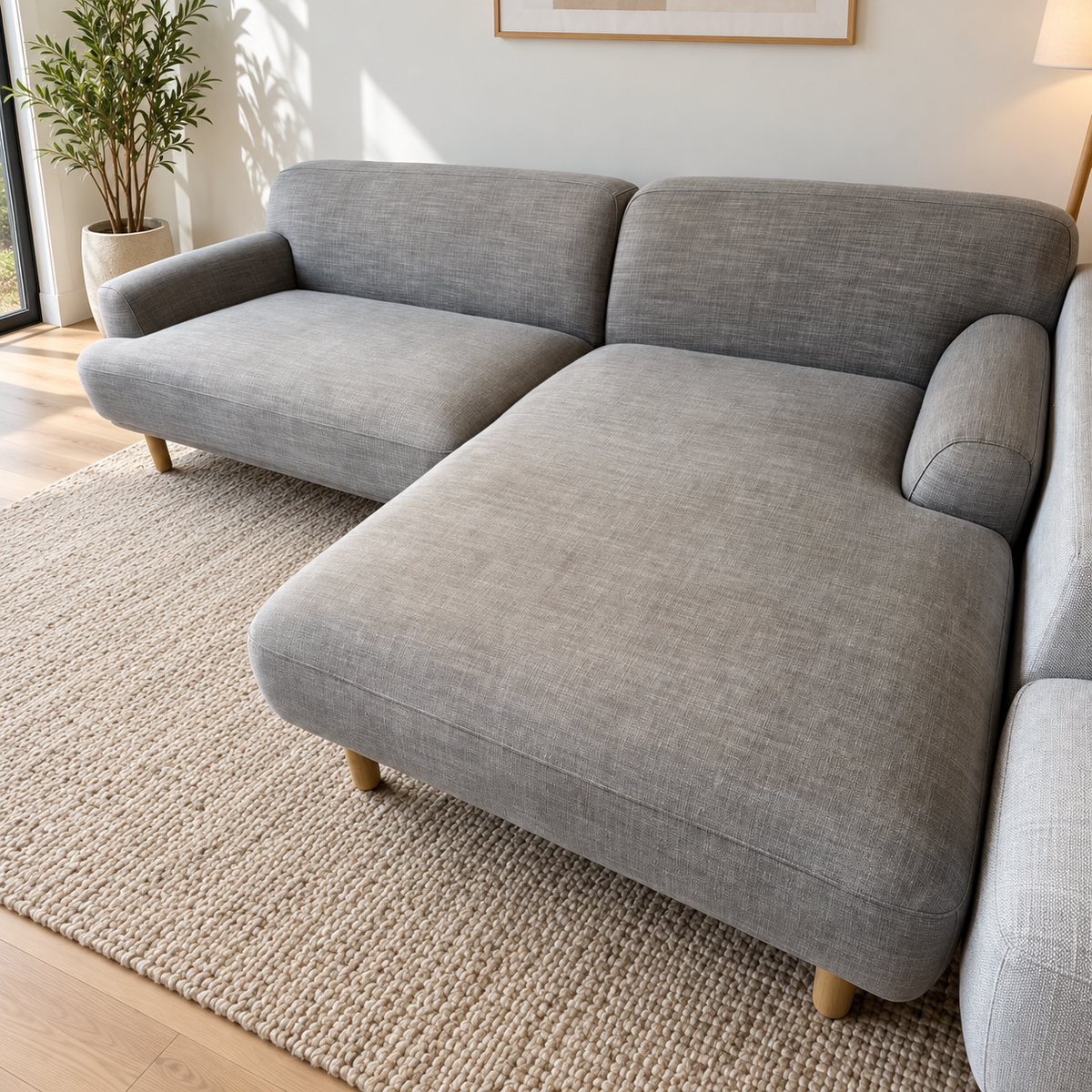 Freedom L-Shape Sofa with Chaise | Sydney Wide Delivery | Pre-Owned