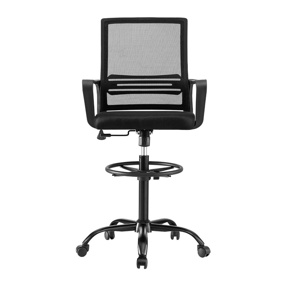 Mesh Black Office Chair Drafting Chairs Stool Computer Desk Studios