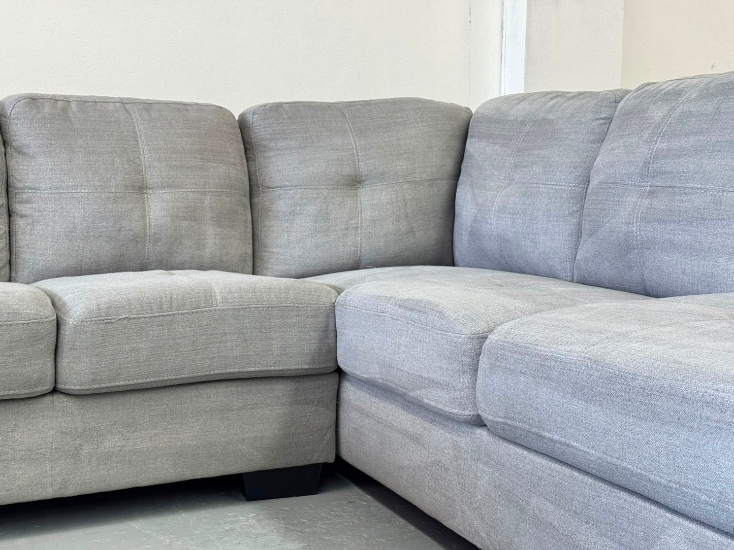Grey Corner Sofa | Pre-Owned | Steam Cleaned | Sydney Wide Delivery