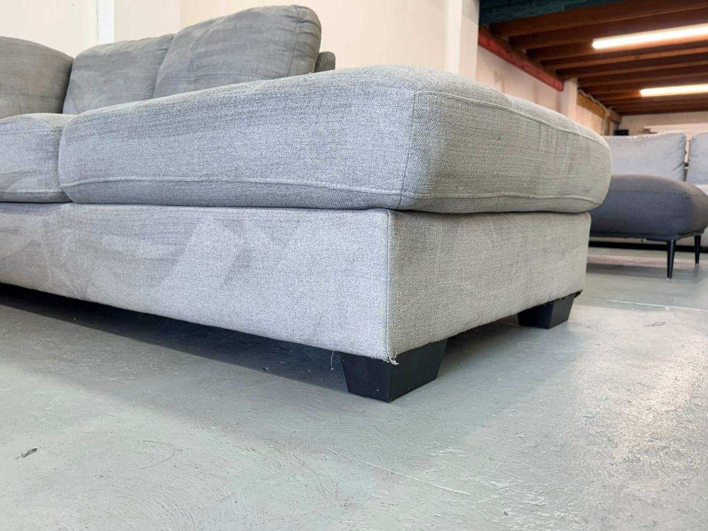 Grey Corner Sofa | Pre-Owned | Steam Cleaned | Sydney Wide Delivery