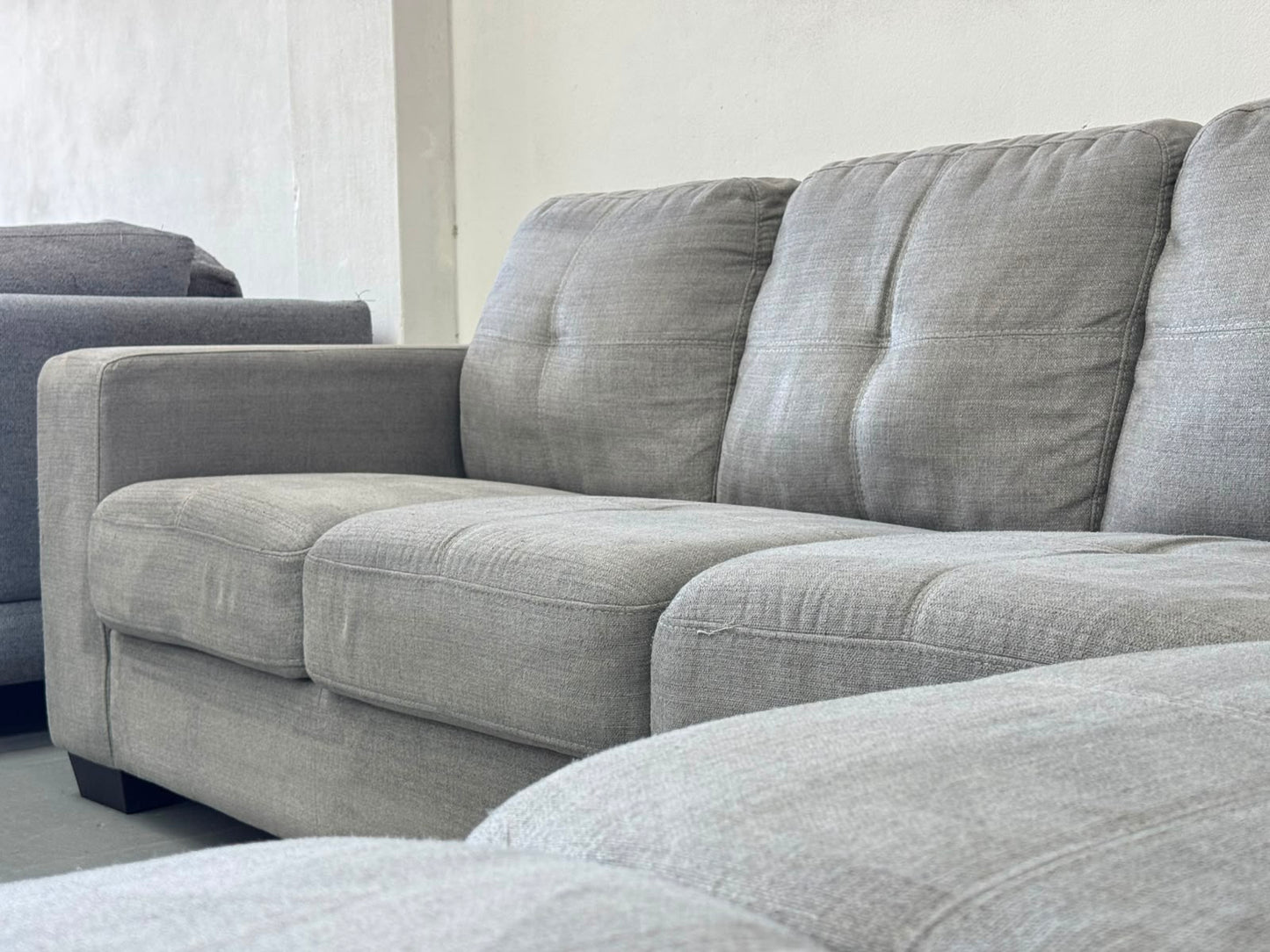 Grey Corner Sofa | Pre-Owned | Steam Cleaned | Sydney Wide Delivery