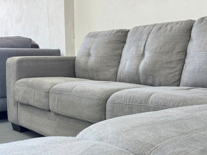 Grey Corner Sofa | Pre-Owned | Steam Cleaned | Sydney Wide Delivery