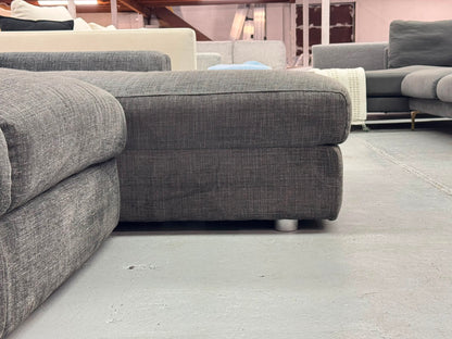 Harvey Norman Charcoal L-Shape Sofa | Pre-Owned | Steam Cleaned | Sydney Wide Delivery