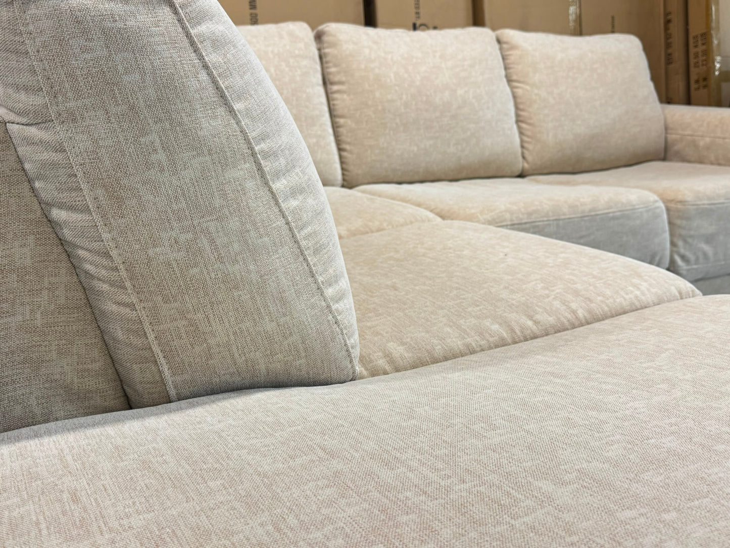 Nick Scali Beige Corner Sofa | Pre-Owned | Steam Cleaned | Sydney Wide Delivery
