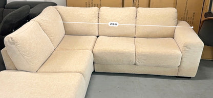 Nick Scali Beige Corner Sofa | Pre-Owned | Steam Cleaned | Sydney Wide Delivery