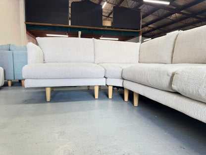 Beige Corner Sofa | Pre-Owned | Steam Cleaned | Sydney Wide Delivery