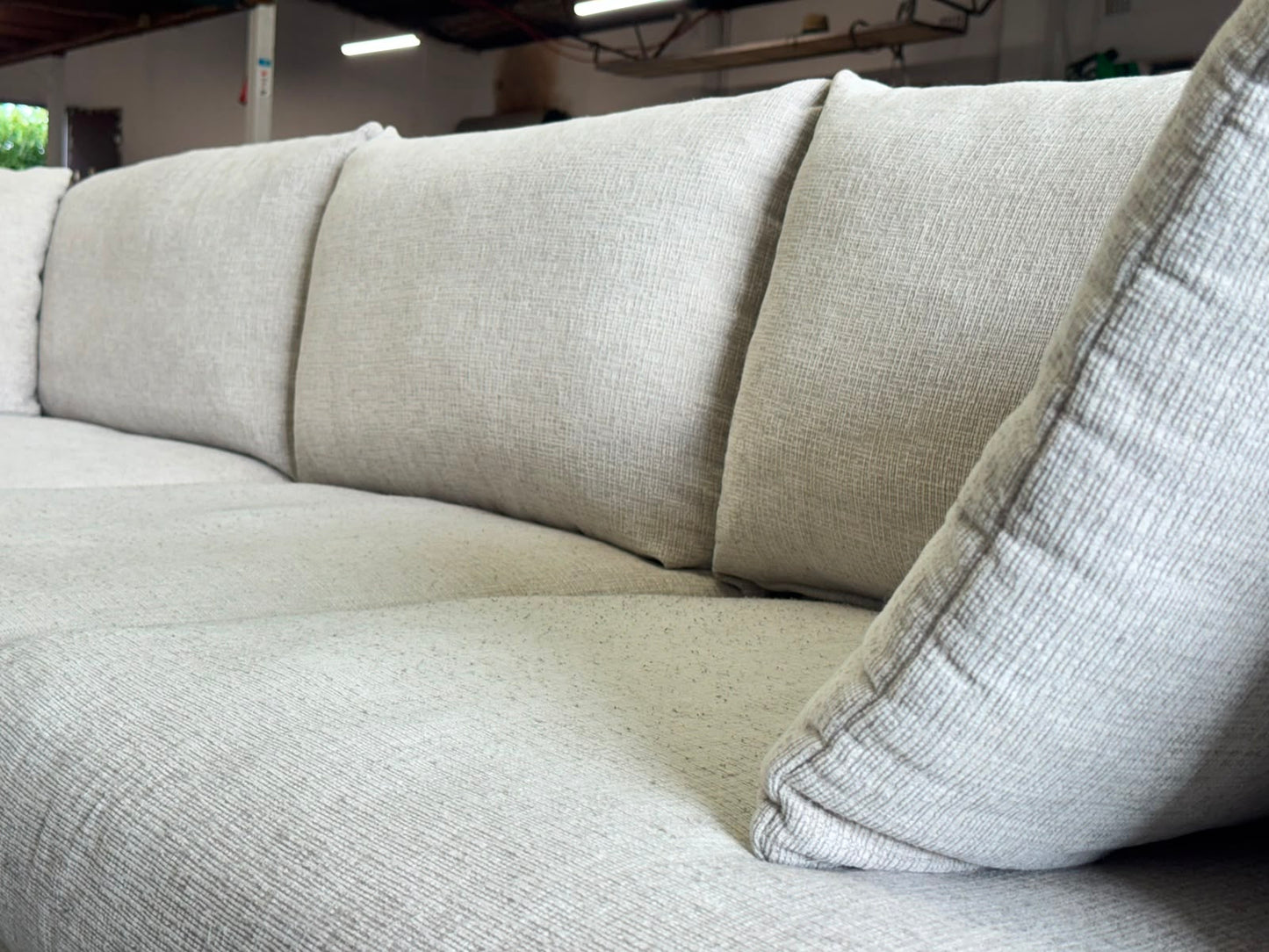 Beige Corner Sofa | Pre-Owned | Steam Cleaned | Sydney Wide Delivery