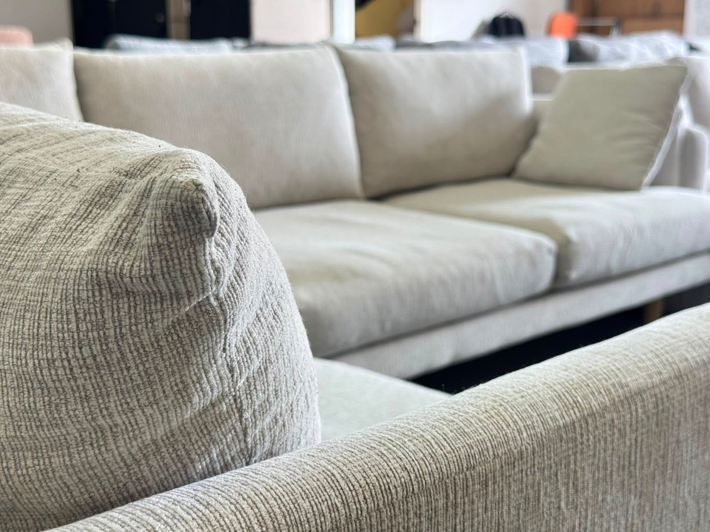 Beige Corner Sofa | Pre-Owned | Steam Cleaned | Sydney Wide Delivery