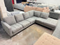 Light Grey Corner 5-Seater Sofa with Extended Chaise | Pre-Owned | Steam Cleaned | Sydney Wide Delivery