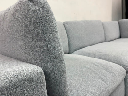 Modular 3-Seater Sofa with Ottoman | Pre-Owned | Steam Cleaned | Sydney Wide Delivery