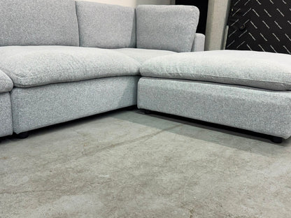 Modular 3-Seater Sofa with Ottoman | Pre-Owned | Steam Cleaned | Sydney Wide Delivery