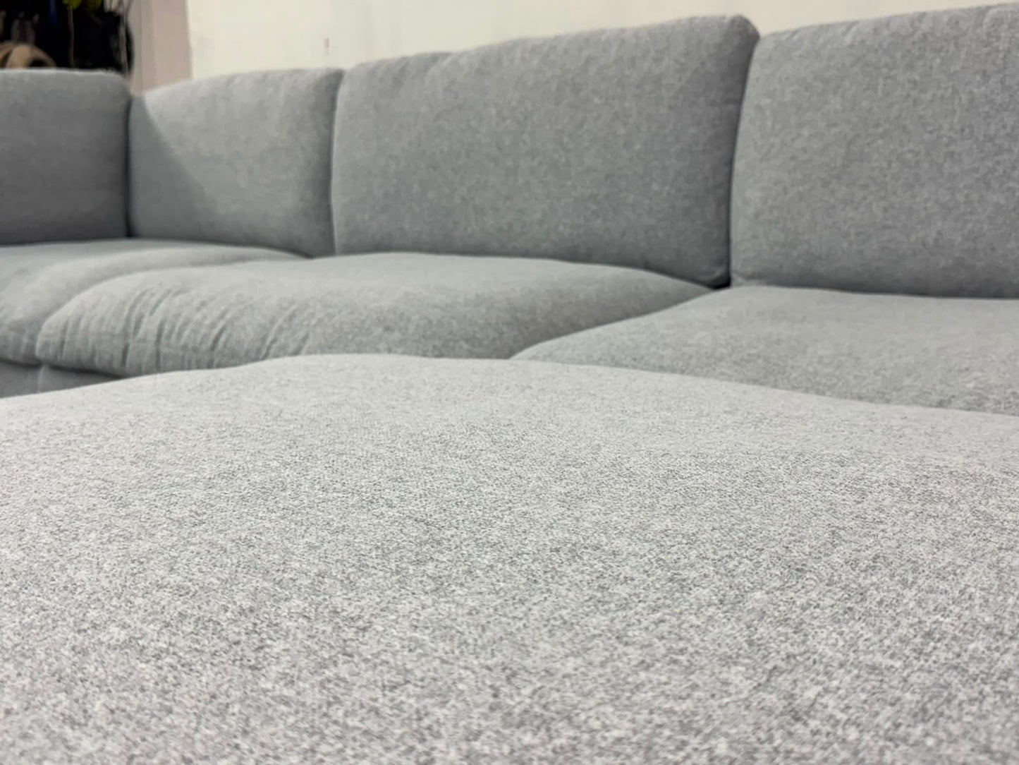 Modular 3-Seater Sofa with Ottoman | Pre-Owned | Steam Cleaned | Sydney Wide Delivery