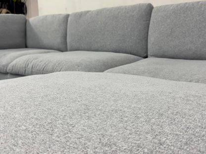 Modular 3-Seater Sofa with Ottoman | Pre-Owned | Steam Cleaned | Sydney Wide Delivery