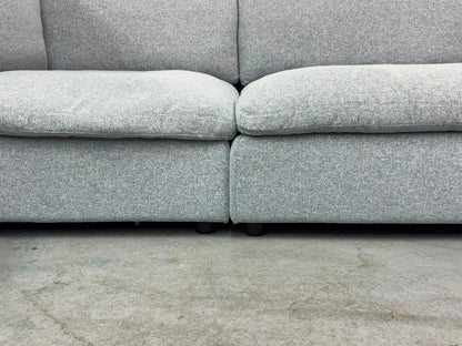 Modular 3-Seater Sofa with Ottoman | Pre-Owned | Steam Cleaned | Sydney Wide Delivery