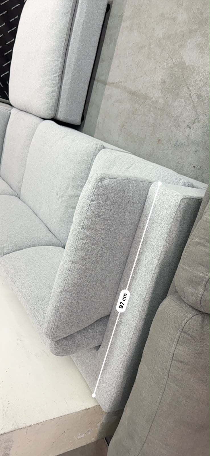 Modular 3-Seater Sofa with Ottoman | Pre-Owned | Steam Cleaned | Sydney Wide Delivery