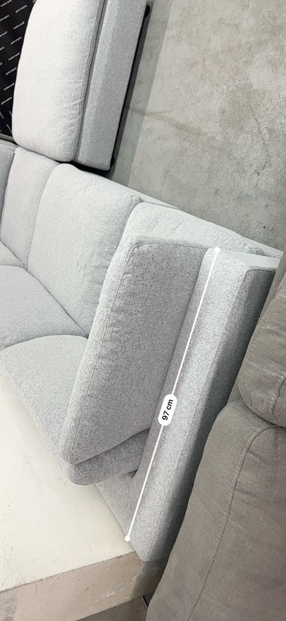 Modular 3-Seater Sofa with Ottoman | Pre-Owned | Steam Cleaned | Sydney Wide Delivery