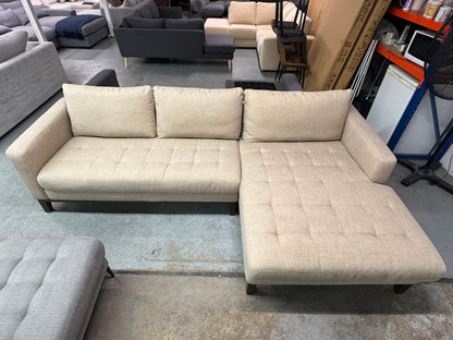 Freedom Beige 3-Seater Sofa with Right-Hand Chaise | Pre-Owned | Steam Cleaned | Sydney Wide Delivery