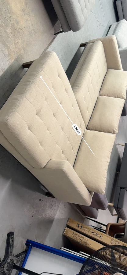 Freedom Beige 3-Seater Sofa with Right-Hand Chaise | Pre-Owned | Steam Cleaned | Sydney Wide Delivery