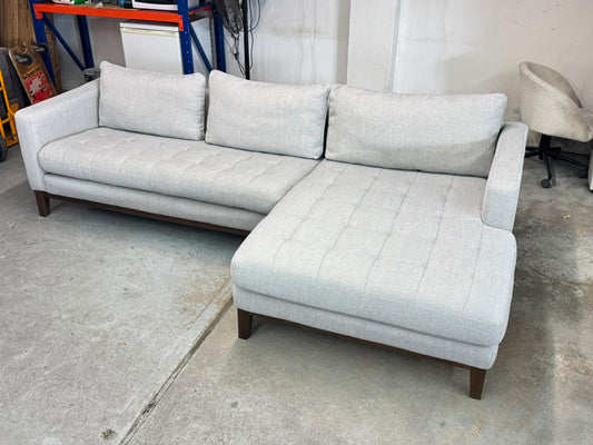 Freedom Beige 3-Seater Sofa with Right-Hand Chaise | Pre-Owned | Steam Cleaned | Sydney Wide Delivery