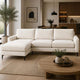Brand New AIDA Cream L-Shape Reversible Chaise Sofa | Sydney Wide Delivery