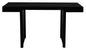 Brentwood Solid Timber Console Table (Black)