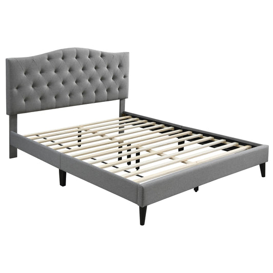 Fabric Queen Bed