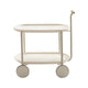 Movable Modern Trolley Small Unit Coffee Table Cart Storage Sofa Side Table with Wheels