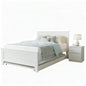 King Single Bed Frame and Bedside Table