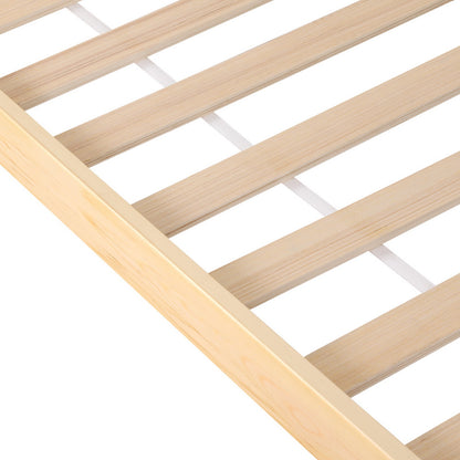 RITA Bed Frame Queen Size Rattan Wooden