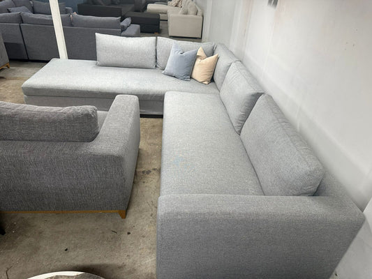 ⭐️ Australian made Corner 5 seater Sofa | Pre-owned – Like new condition | Delivery Sydney wide