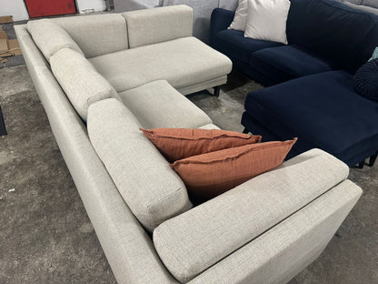 ⭐️ Beige L-shape Sofa | Pre-owned – Like new condition | Delivery Sydney wide