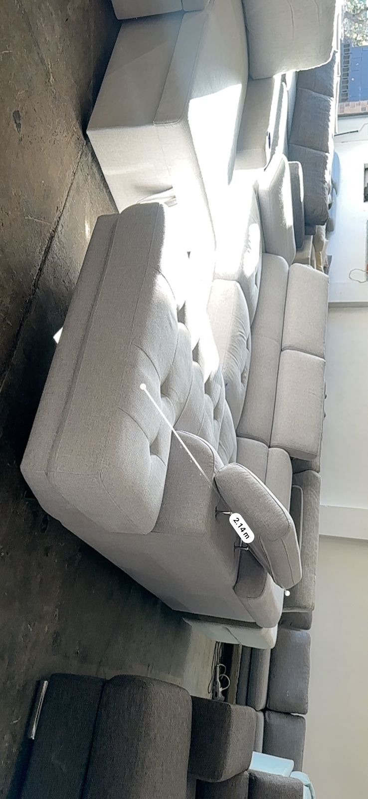 ⭐️ Harvey Norman Adjustable headrest Corner Sofa | Pre-owned - Like new condition | Delivery Sydney wide