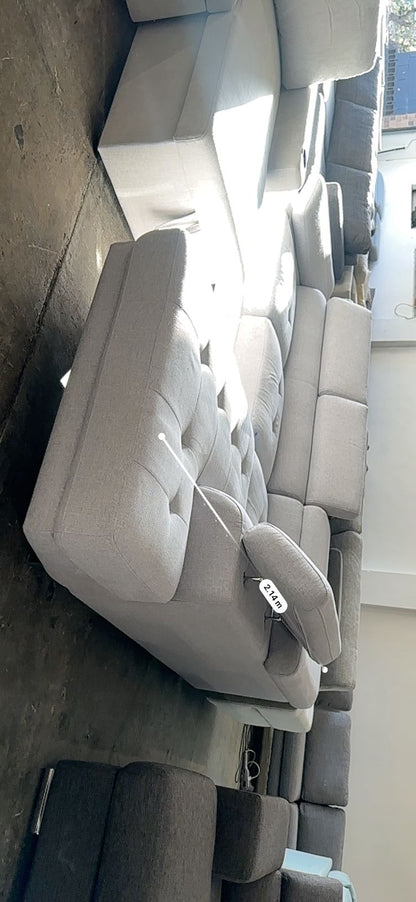 ⭐️ Harvey Norman Adjustable headrest Corner Sofa | Pre-owned - Like new condition | Delivery Sydney wide