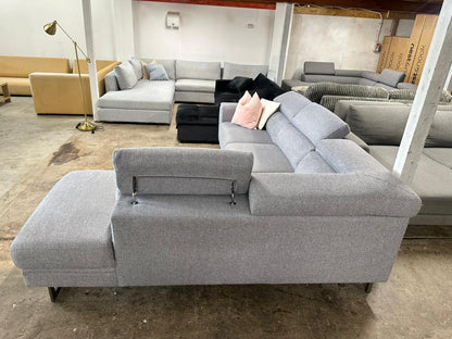 ⭐️ Nick Scali adjustable headrest Corner Sofa | Pre-owned - Like new condition | Delivery Sydney wide