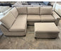 ⭐️Beige L- Shape sofa with Ottoman | Pre-owned – Steam cleaned | SYDNEY WIDE DELIVERY